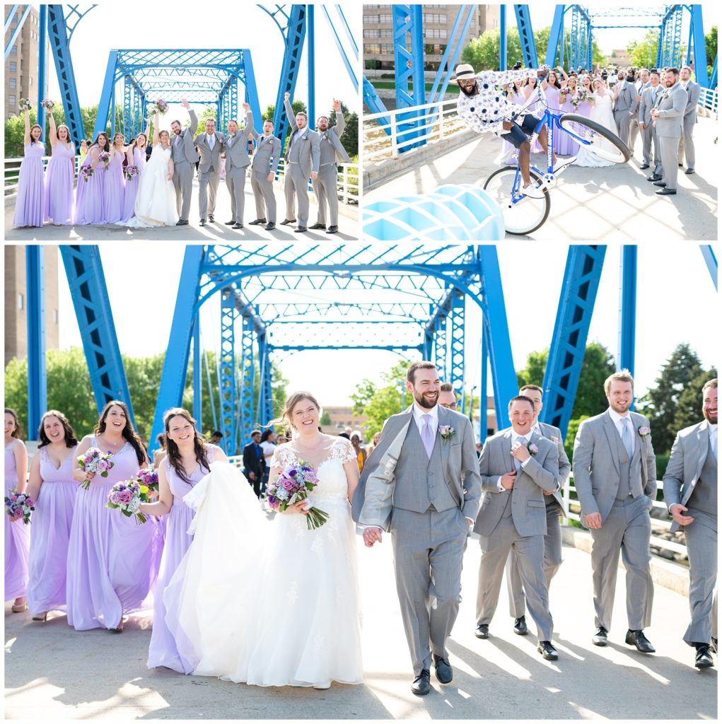 Wedding, grand rapids, spring wedding, bride and groom