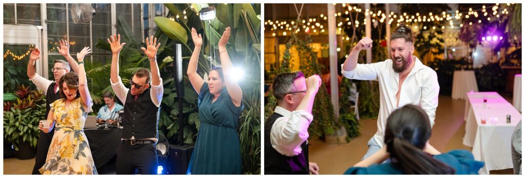 Michigan wedding, grand rapids, greenhouse, indoor wedding, reception, downtown market