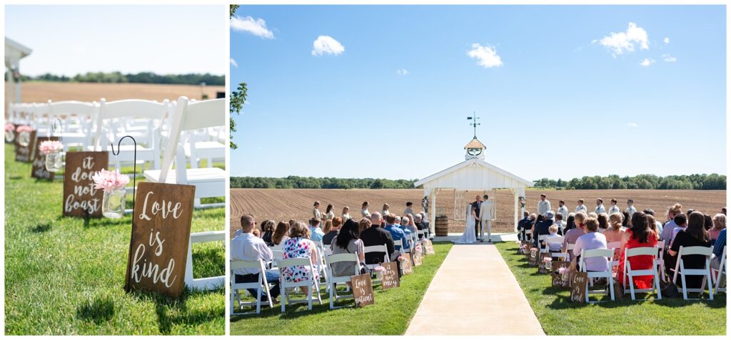 The gathering, Michigan wedding, rustic wedding, bride and groom