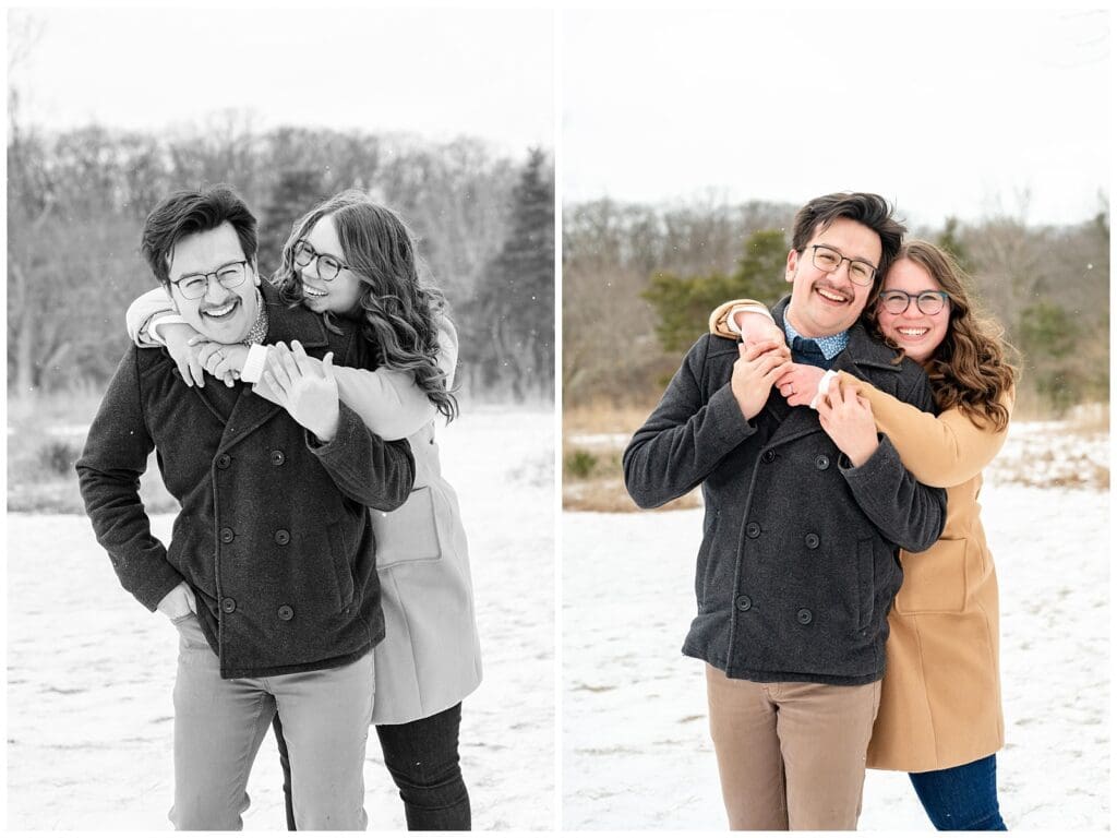 winter engagement, holland Michigan, Saugatuck dunes, engagement session, couples photos, west Michigan photographer