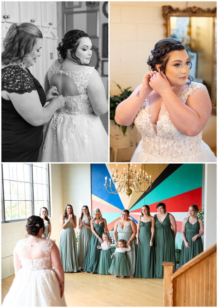 grand rapids wedding, cheney place, industrial wedding, bride and groom, wedding photos