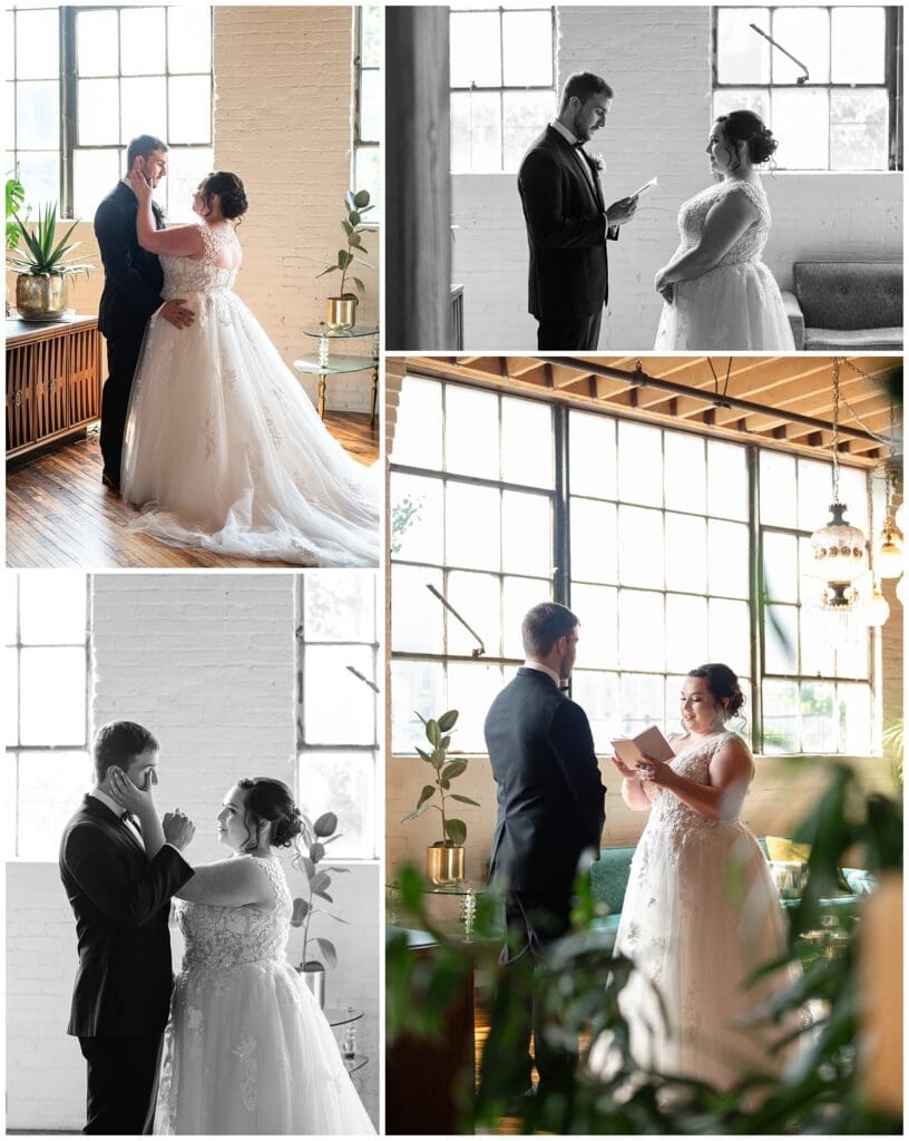 grand rapids wedding, cheney place, industrial wedding, bride and groom, wedding photos