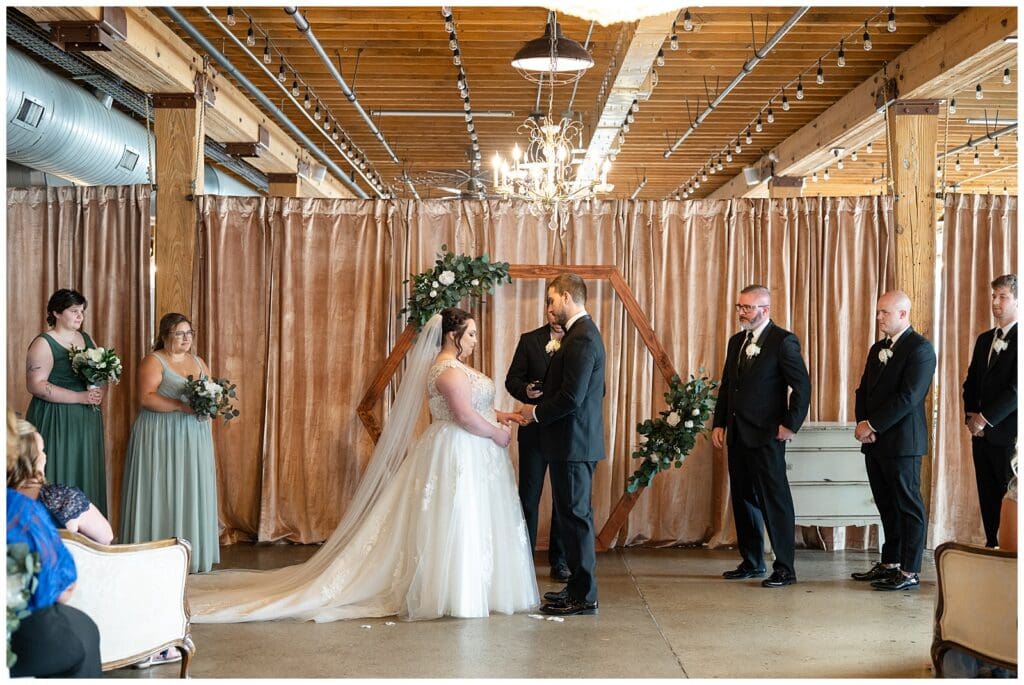 grand rapids wedding, cheney place, industrial wedding, bride and groom, wedding photos