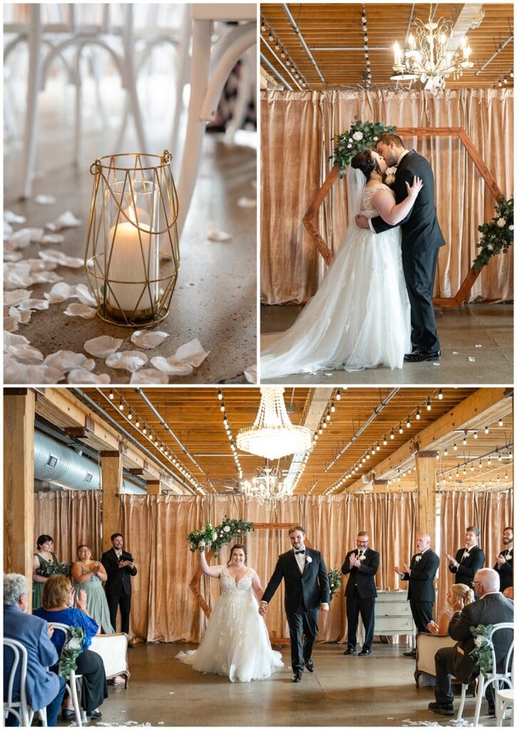 grand rapids wedding, cheney place, industrial wedding, bride and groom, wedding photos