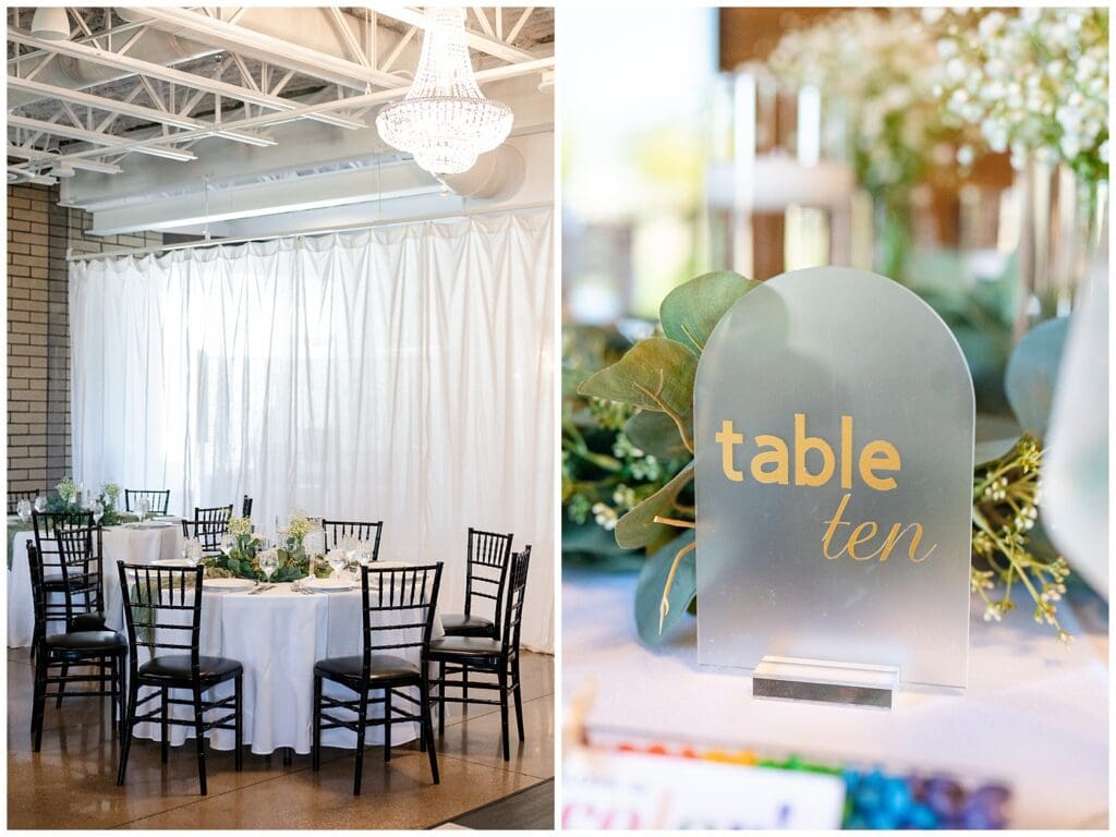 Port 393, Michigan, two brides, lgbtq, wedding photos, Holland michigan, reception decoration